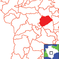 Bridford Location Map