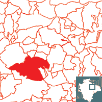 Sandford Location Map