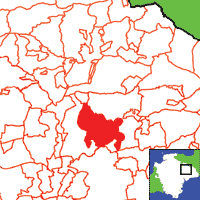 Bradninch Location Map