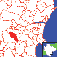 Broadhempston Location Map