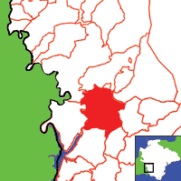 BucklandMonachorum Location Map