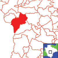Chagford Location Map