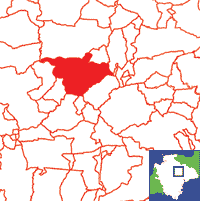 Chawleigh Location Map