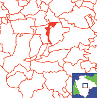 Clannaborough Location Map
