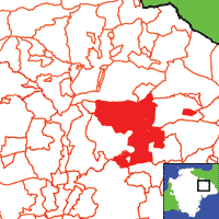 Cullompton Location Map