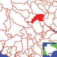 Dartington Location Map