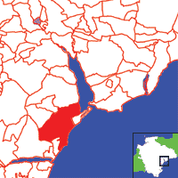 Dawlish Location Map