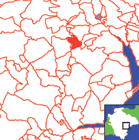 Dunchideock Location Map