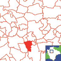 Exbourne Location Map