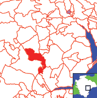 Hennock Location Map