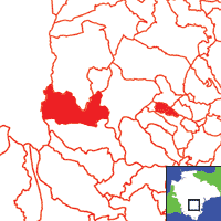 Holne Location Map