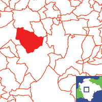 Inwardleigh Location Map