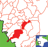 Lamerton Location Map