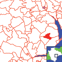Mamhead Location Map