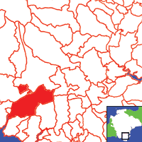 Modbury Location Map