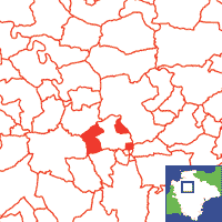 Monkokehampton Location Map