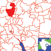 Thorverton Location Map