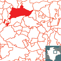 Witheridge Location Map